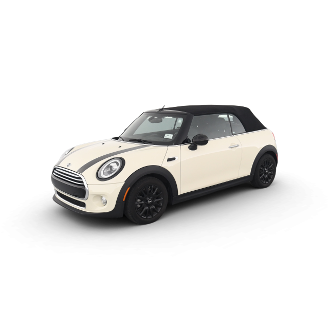 White mini online cooper convertible